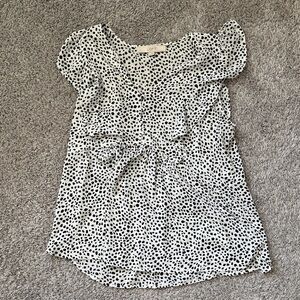 LOFT - short sleeve blouse